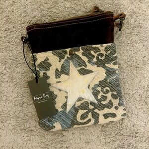 Myra Camouflage Star Crossbody Bag